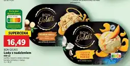 Lidl Lody bourbon vanilla with salted caramel Bon Gelati oferta
