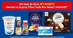 Lidl Lody sandwich śmietankowe Gelatelli oferta
