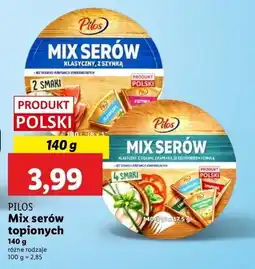 Lidl Mix serów klasyczny z szynką Pilos oferta