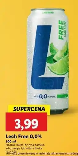 Lidl Piwo Lech Free Jeżyna I Wiśnia oferta