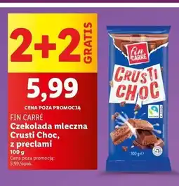 Lidl Czekolada ze słonymi preclami Fin Carre oferta