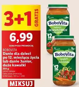 Lidl Spaghetti po bolońsku Bobovita oferta