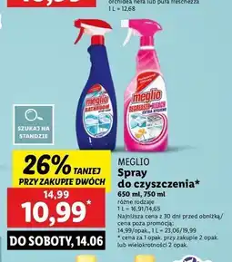 Lidl Spray do mycia łazienek Meglio oferta