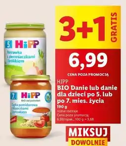 Lidl Zupka pomidorowa z kluseczkami Hipp oferta