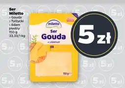 Netto Ser tylżycki plastry Miletto oferta