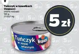 Netto Tuńczyk w sosie własnym Vespucci oferta