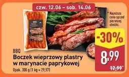 ALDI Boczek wieprzowy plastry w marynacie paprykowej oferta