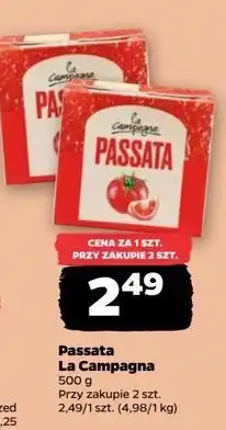 Netto Passata przecier pomidorowy La Campagna oferta
