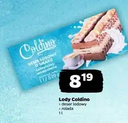 Netto Rolada lodow o smaku waniliowym i cappuccino Coldino oferta