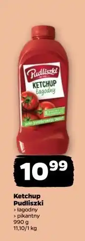 Netto Ketchup łagodny Pudliszki oferta