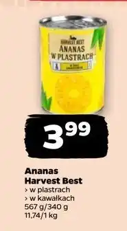 Netto Ananas w plastrach Harvest Best oferta