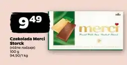 Netto Czekolada mleczna z kawałkami orzechów i migdałami Storck Merci oferta