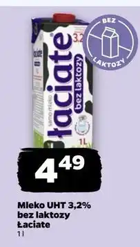 Netto Mleko bez laktozy 3.2% Łaciate oferta