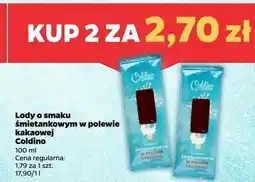 Netto Lód śmietankowy w polewie kakaowej Coldino oferta
