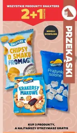 Netto Prażynki solone Snaxters oferta