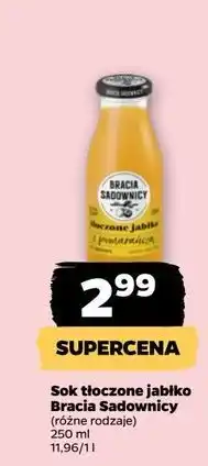 Netto Sok tłoczony jabłko z pomarańczą Bracia Sadownicy oferta