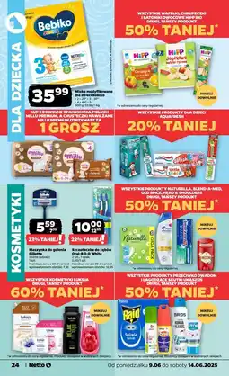 Netto Maszynka do golenia comfort Gillette Blue 3 Plus oferta