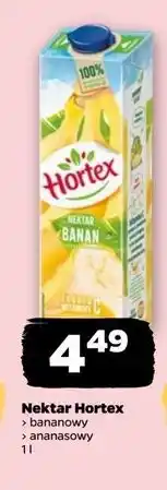 Netto Nektar ananasowy Hortex oferta