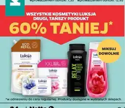Netto Żel pod prysznic odprężające lotos i biała herbata Luksja Aroma Senses oferta