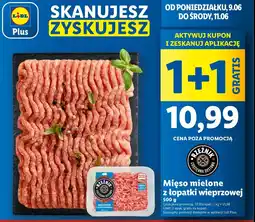 Lidl Mięso mielone z łopatki wieprzowej Rzeźnik codzienna dostawa oferta