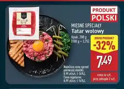Tatar wołowy Mięsne specjały zawsze świeże (aldi)