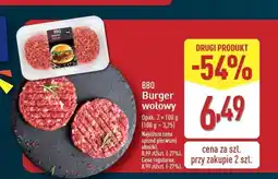 ALDI Burger wołowy BBQ (MIĘSO) oferta
