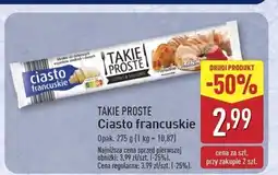 ALDI Ciasto francuskie Takie proste oferta