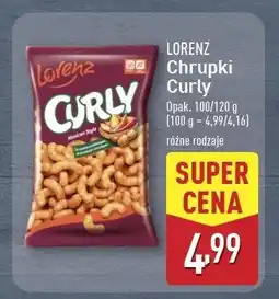 ALDI Chrupki mexican style Lorenz curly oferta