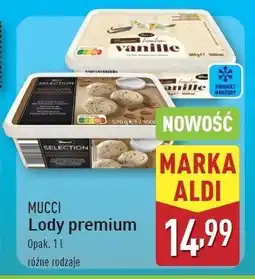 ALDI Lody karmelizowane ciastka Mucci oferta