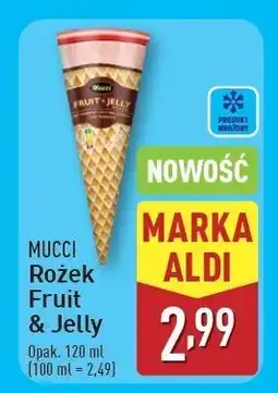 ALDI Lód fruit & jelly Mucci oferta
