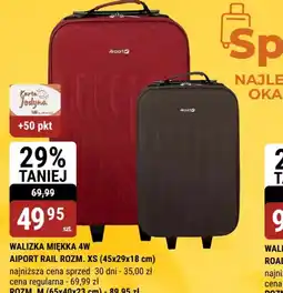 bi1 Walizka miękka 4W Aiport Rail rozm. XS oferta