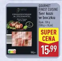 ALDI Ser kozi w bekonie Gourmet finest cuisine oferta