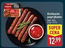 ALDI Kiełbaski w stylu meksykańskim z papryką i pieprzem Sokołów grill house oferta