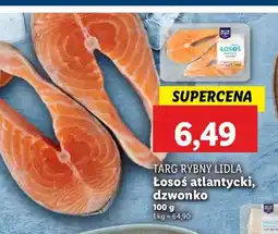 Lidl Łosoś atlantycki dzwonko Rybny targ lidla oferta