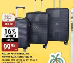 bi1 Walizka ABS ciemnoszara Airport oferta