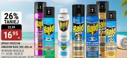 Spray przeciw owadom Raid
