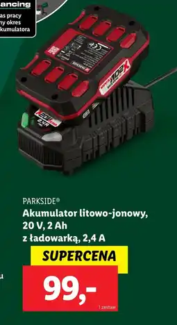 Lidl Akumulator Parkside oferta