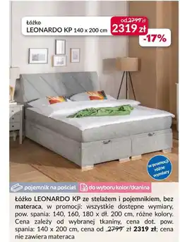Agata Meble Łóżko Leonardo oferta