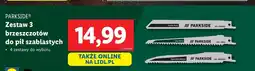 Lidl Zestaw brzeszczotów Parkside oferta