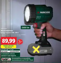Lidl Lampa akumulatorowa Parkside oferta