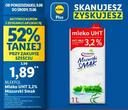 Lidl Mleko Mlekpol oferta