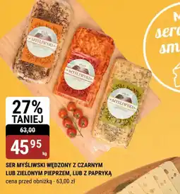 bi1 Ser Myśliwski wędzony z czarnym lub zielonym pieprzem, lub z papryką oferta