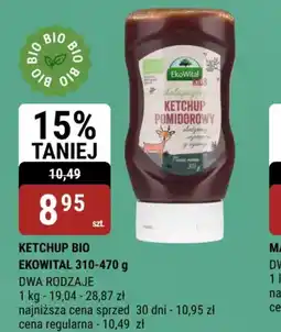 bi1 Ketchup Bio Ekowital oferta