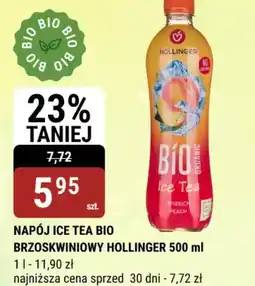 bi1 Napój Ice Tea Bio Brzoskwiniowy Hollinger oferta