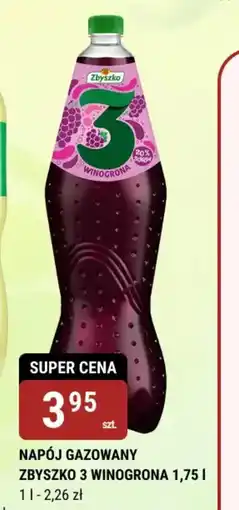 bi1 Napój gazowany Zbyshko 3 Winogrona oferta