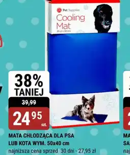 Mata chłodząca dla psa lub kota
