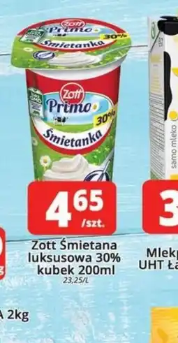 Szyneczka Zott Smietana luksusowa 30% oferta