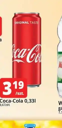 Szyneczka Coca-Cola oferta