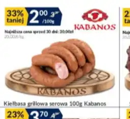 Sużyw Kiełbasa grillowa serowa 100g Kabanos oferta