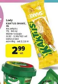 Carrefour Express Lody shake mango-marakuja Nestle Kaktus oferta